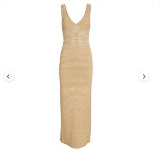 Ronny Kobo Sleeveless Knit Maxi Dress - Sand Beige